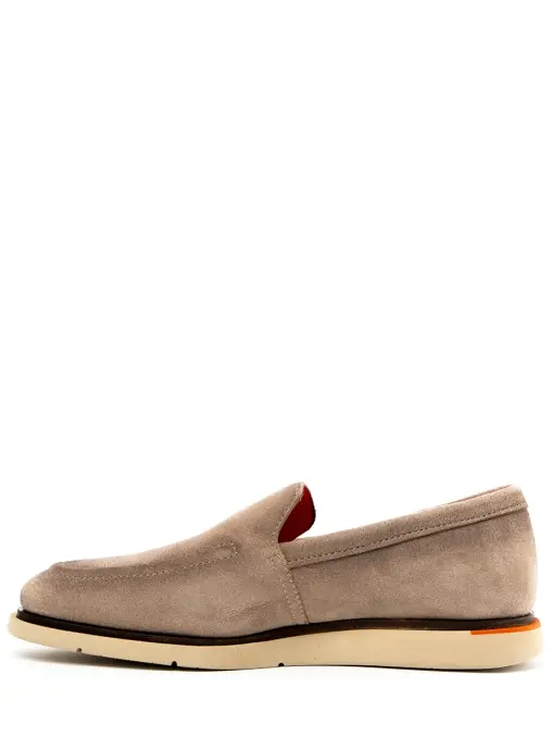 Лоферы замшевые SANTONI