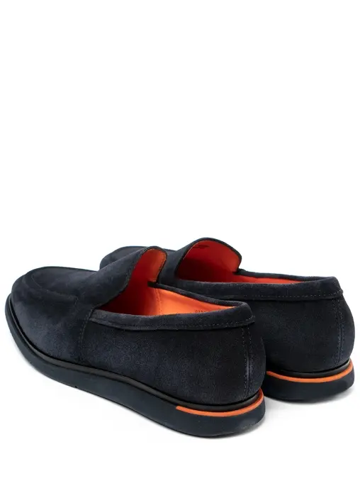 Лоферы замшевые SANTONI