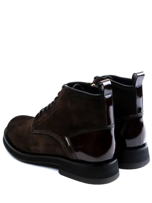 Полуботинки замшевые SANTONI