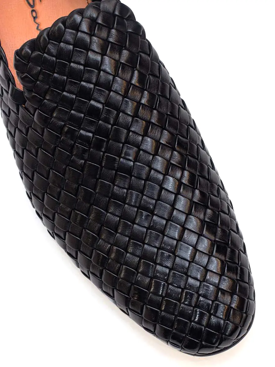 Лоферы кожаные