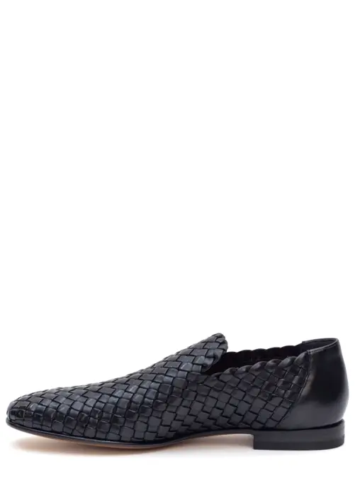 Лоферы кожаные SANTONI