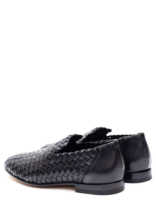 Лоферы кожаные SANTONI