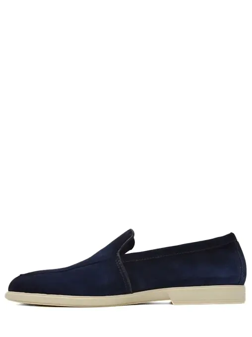 Лоферы замшевые SANTONI