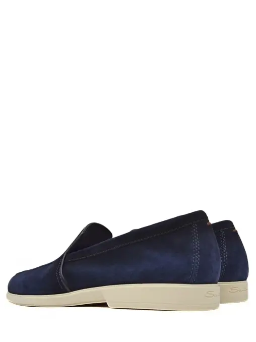 Лоферы замшевые SANTONI