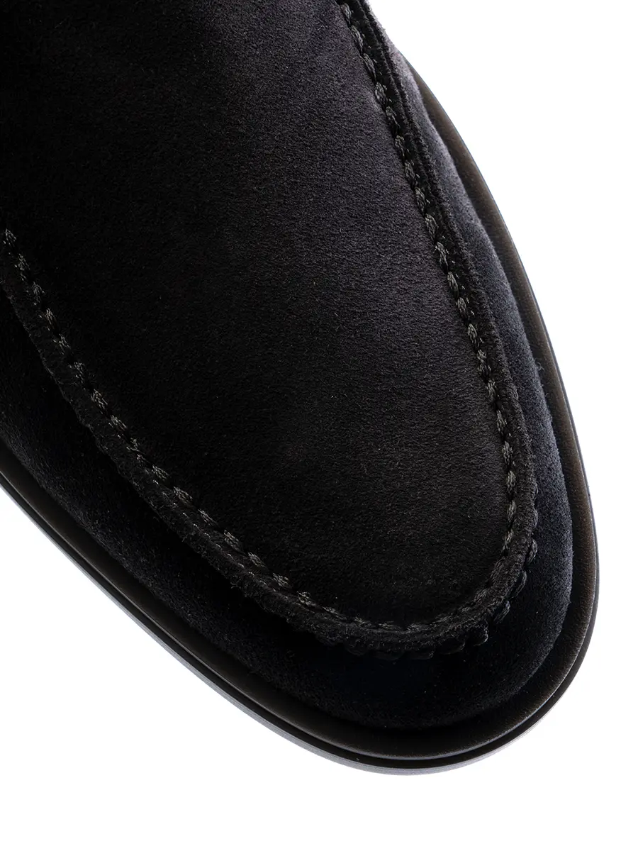 Полуботинки замшевые на меху