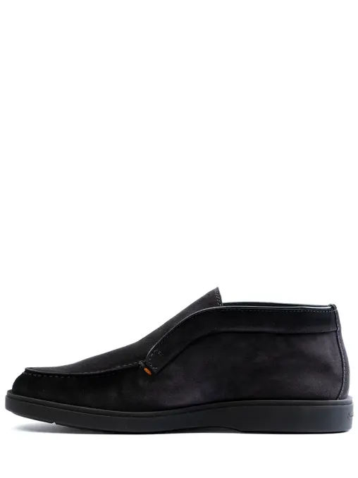 Полуботинки замшевые на меху SANTONI
