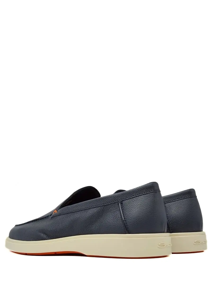 Лоферы кожаные