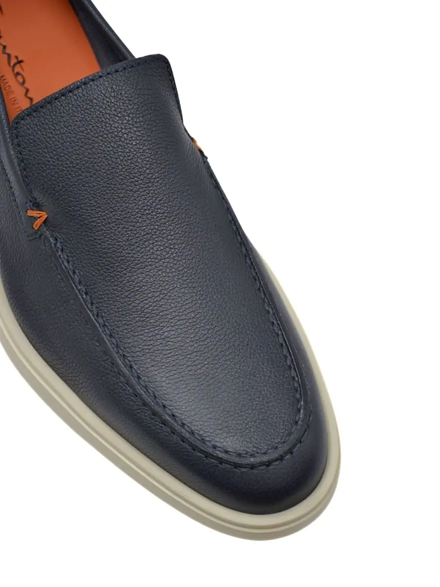 Лоферы кожаные