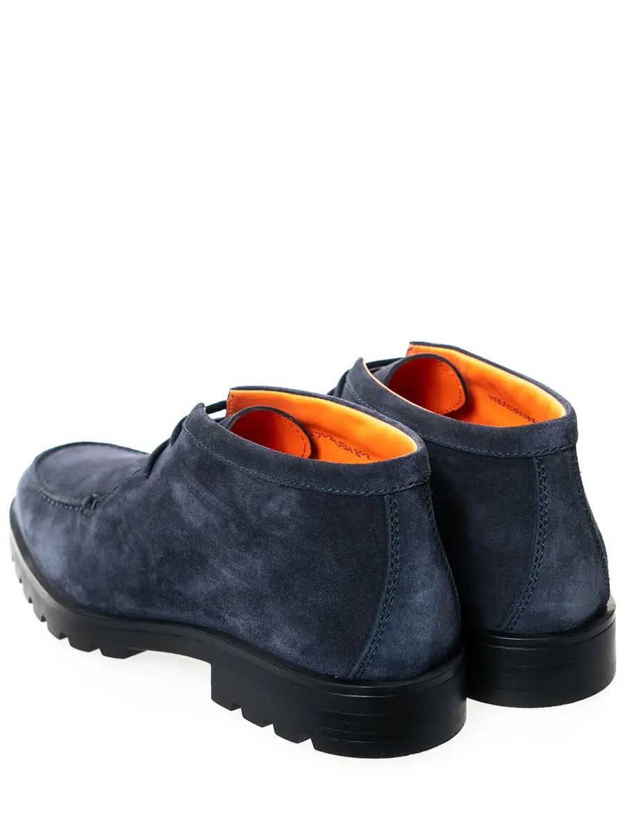 Полуботинки замшевые