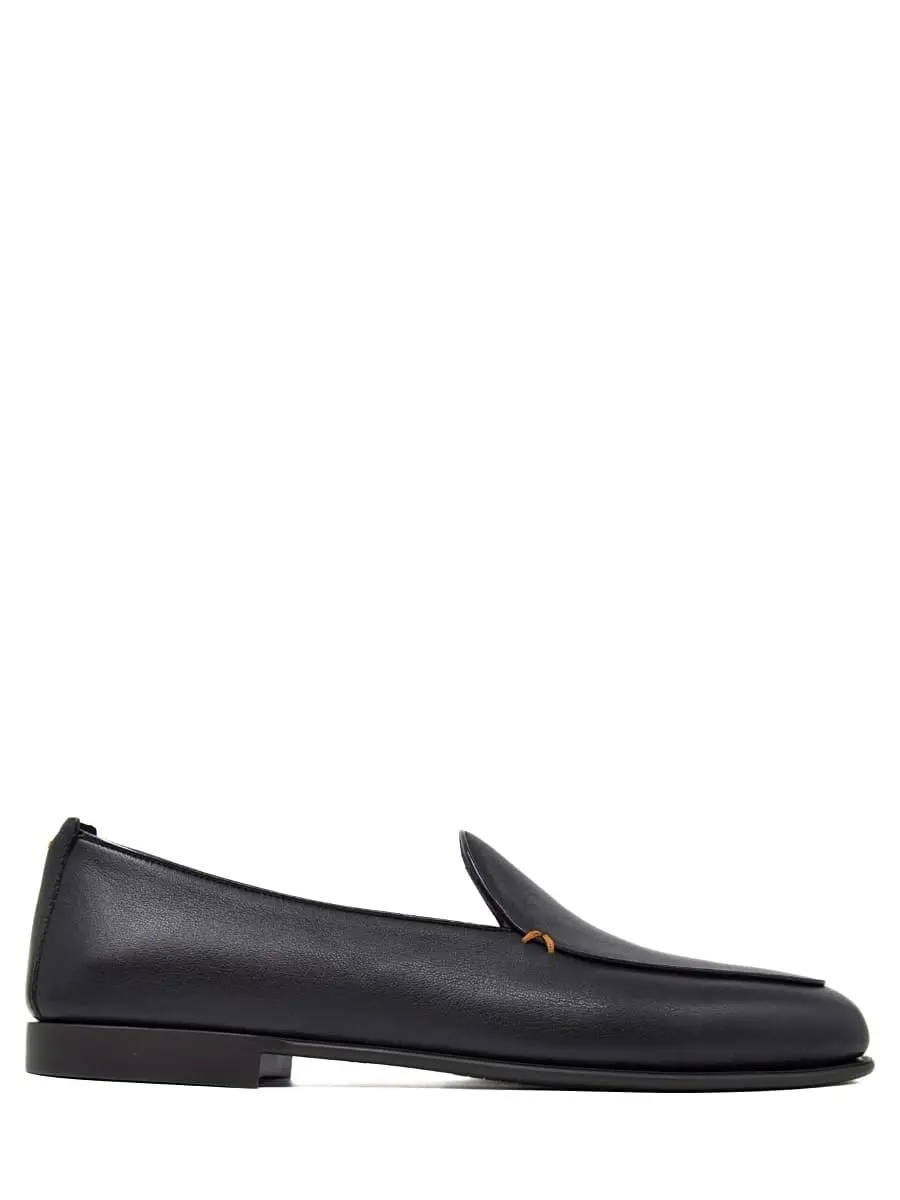 Лоферы кожаные