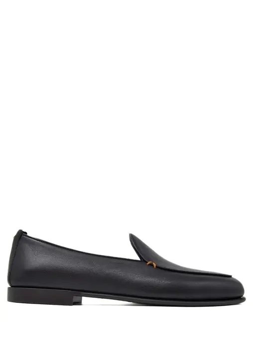 Лоферы кожаные SANTONI