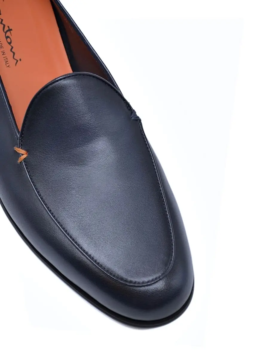 Лоферы кожаные