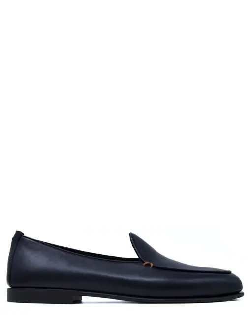 Лоферы кожаные SANTONI