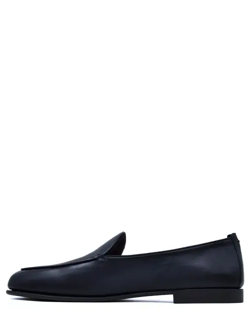 Лоферы кожаные SANTONI