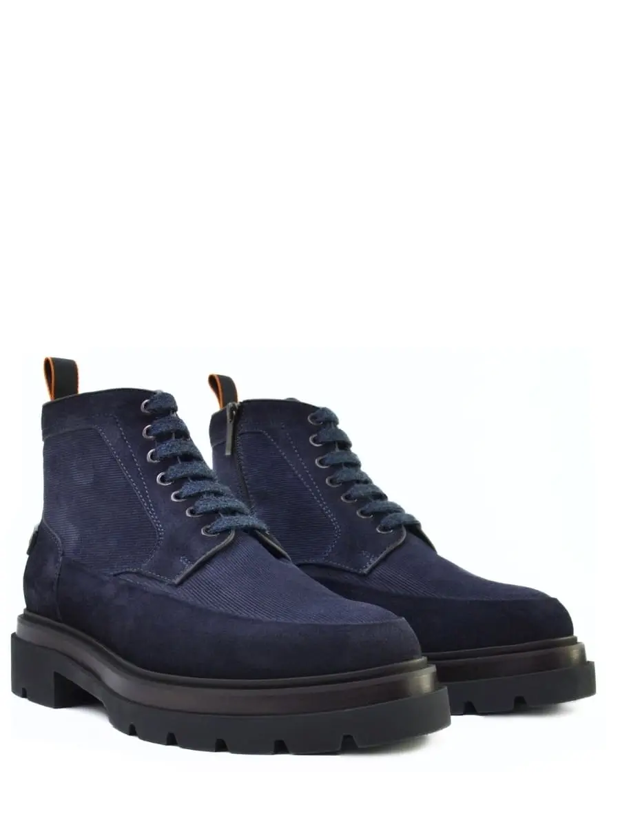 Ботинки комбинированные