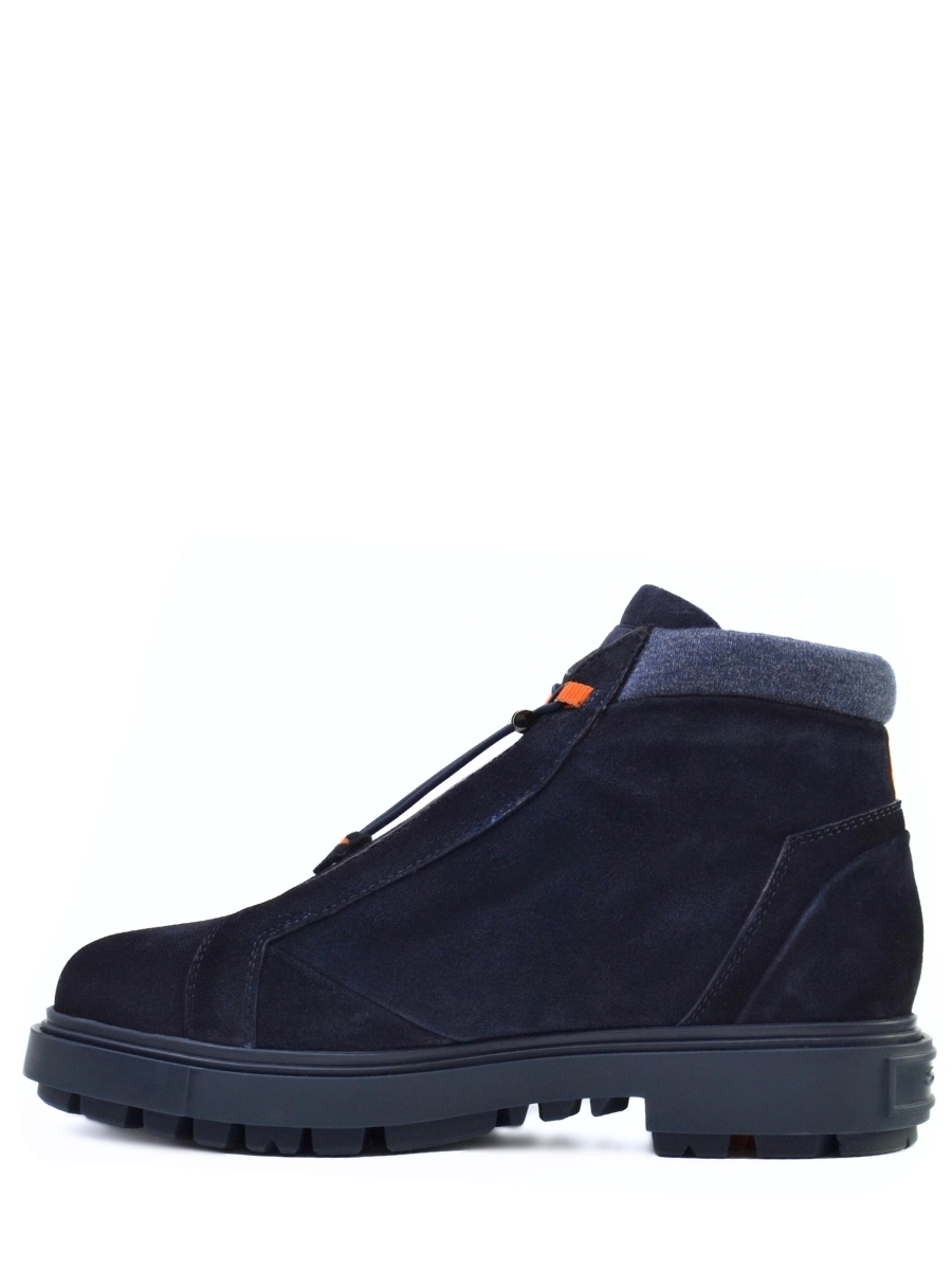 Полуботинки замшевые