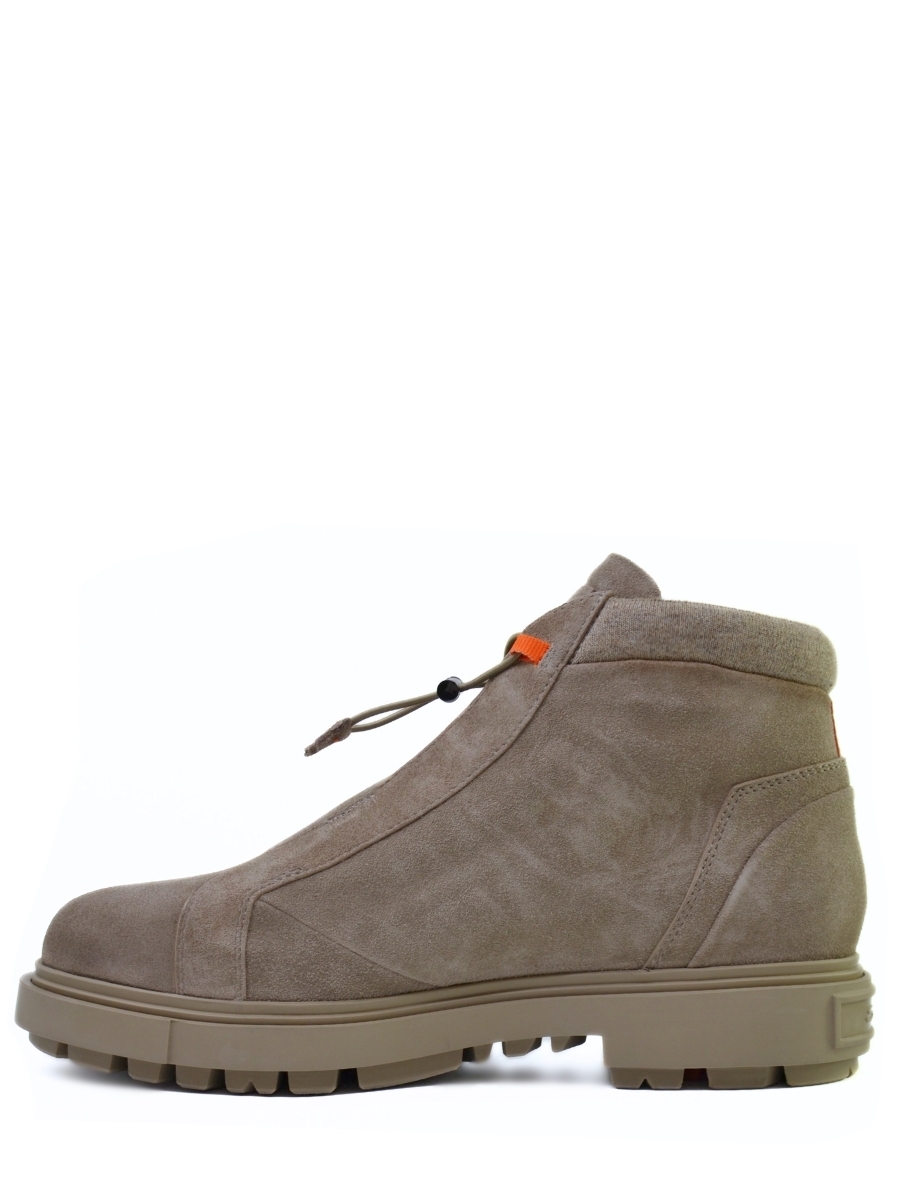 Полуботинки замшевые