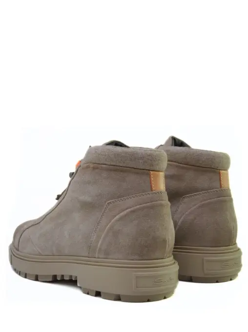Полуботинки замшевые SANTONI