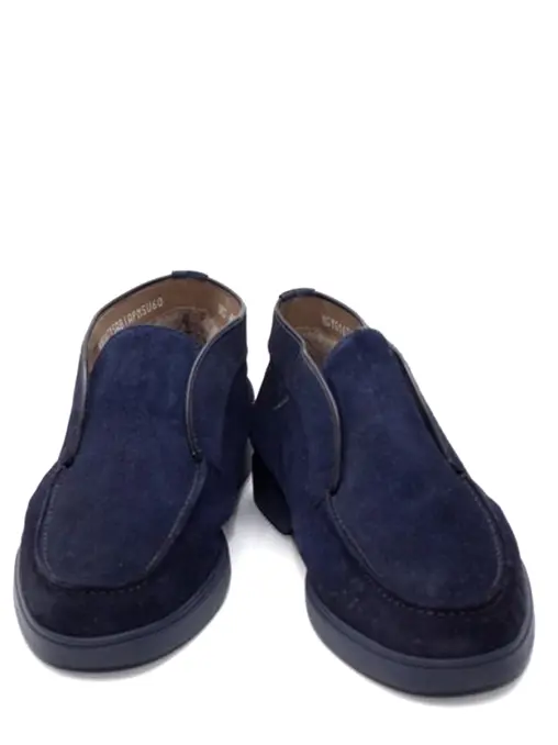 Полуботинки замшевые SANTONI