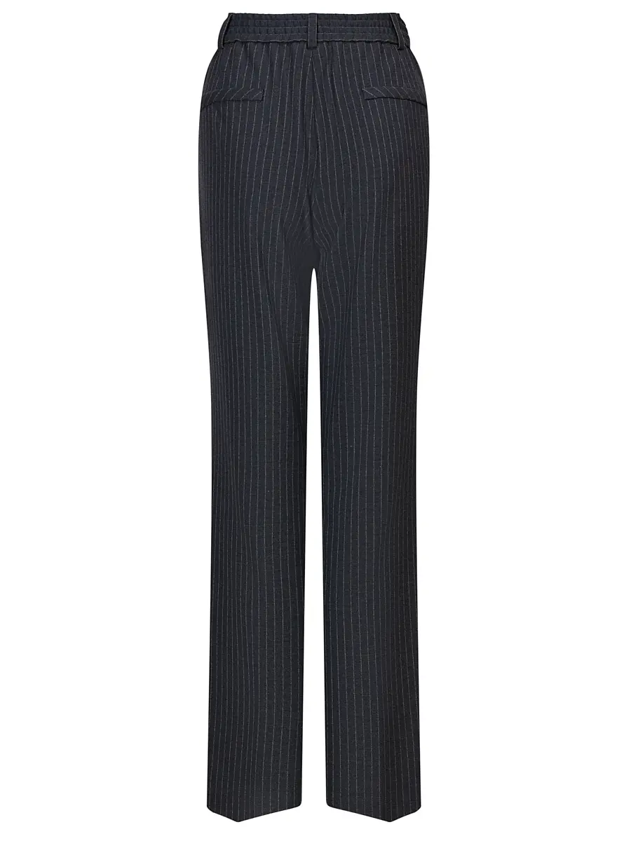 Брюки в полоску