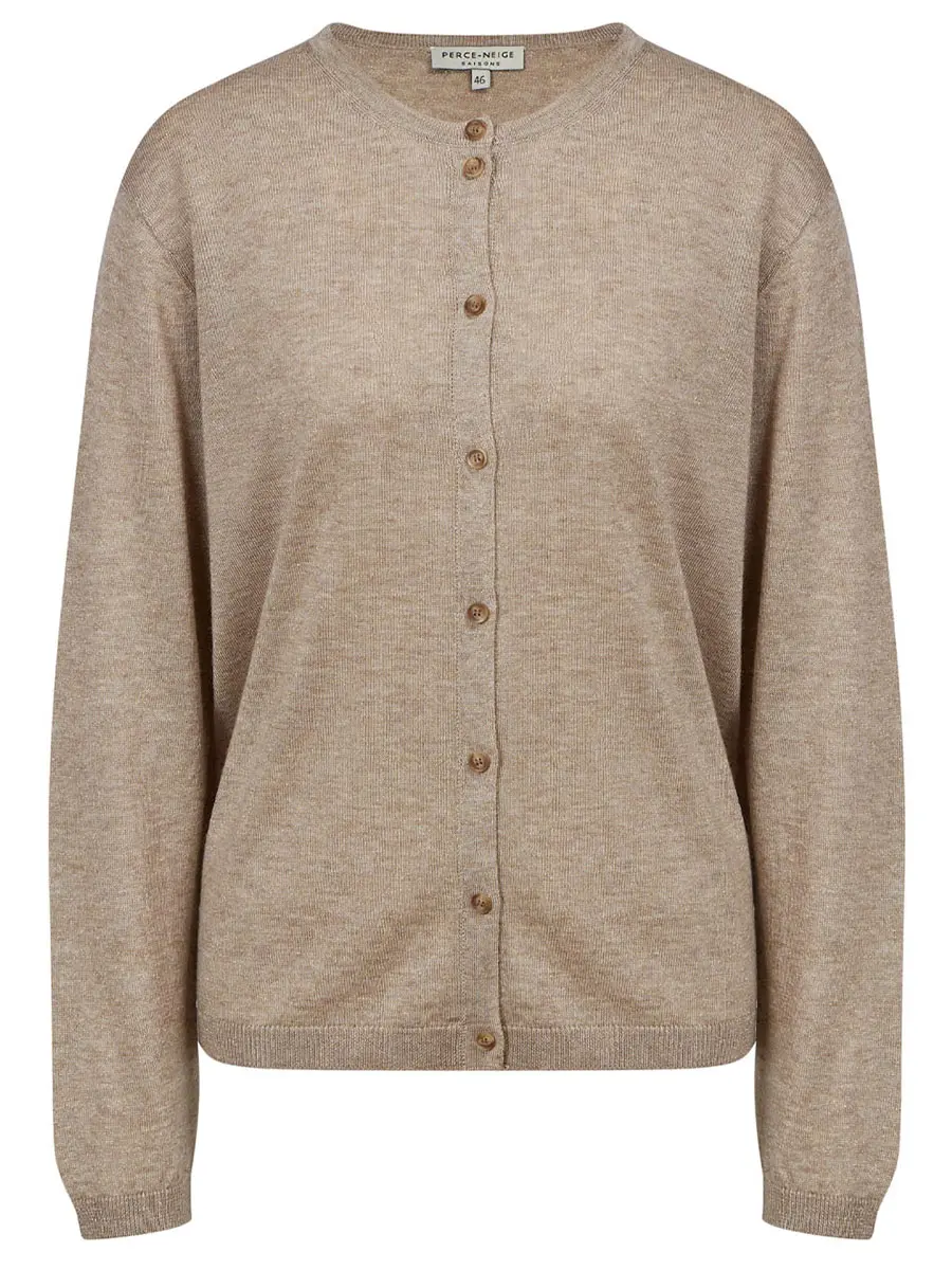 Кардиган с люрексом