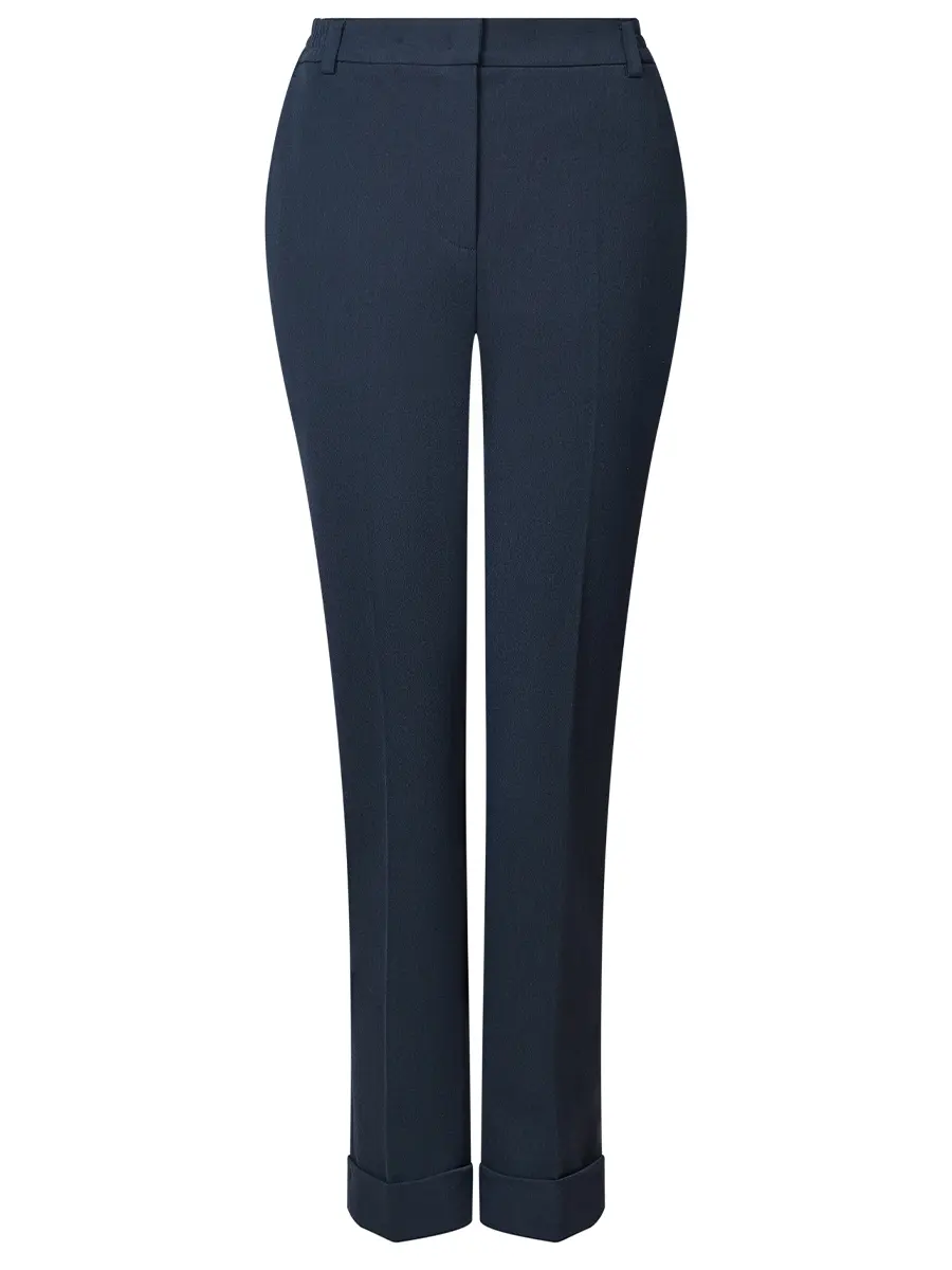 Брюки однотонные