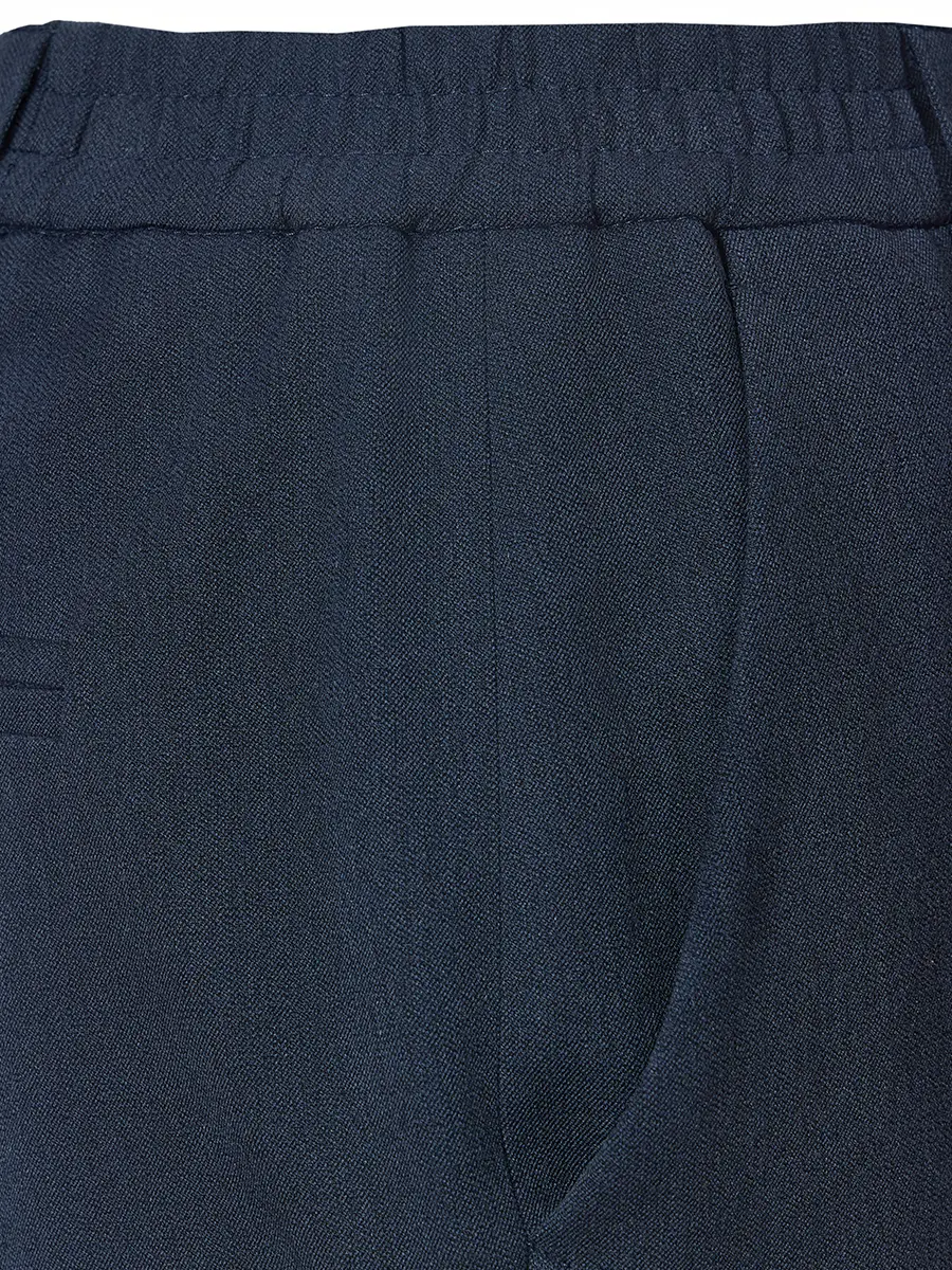 Брюки однотонные