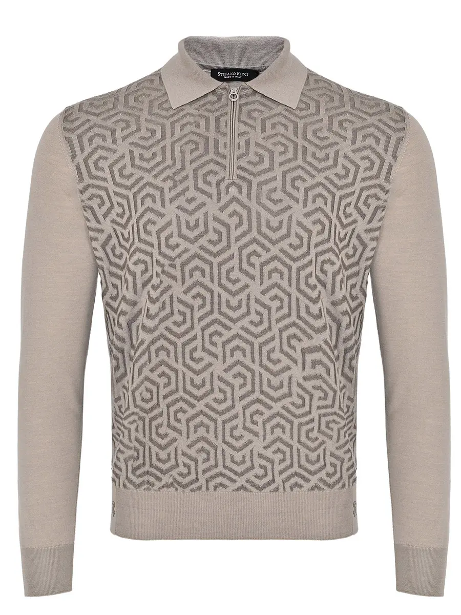 Поло с принтом