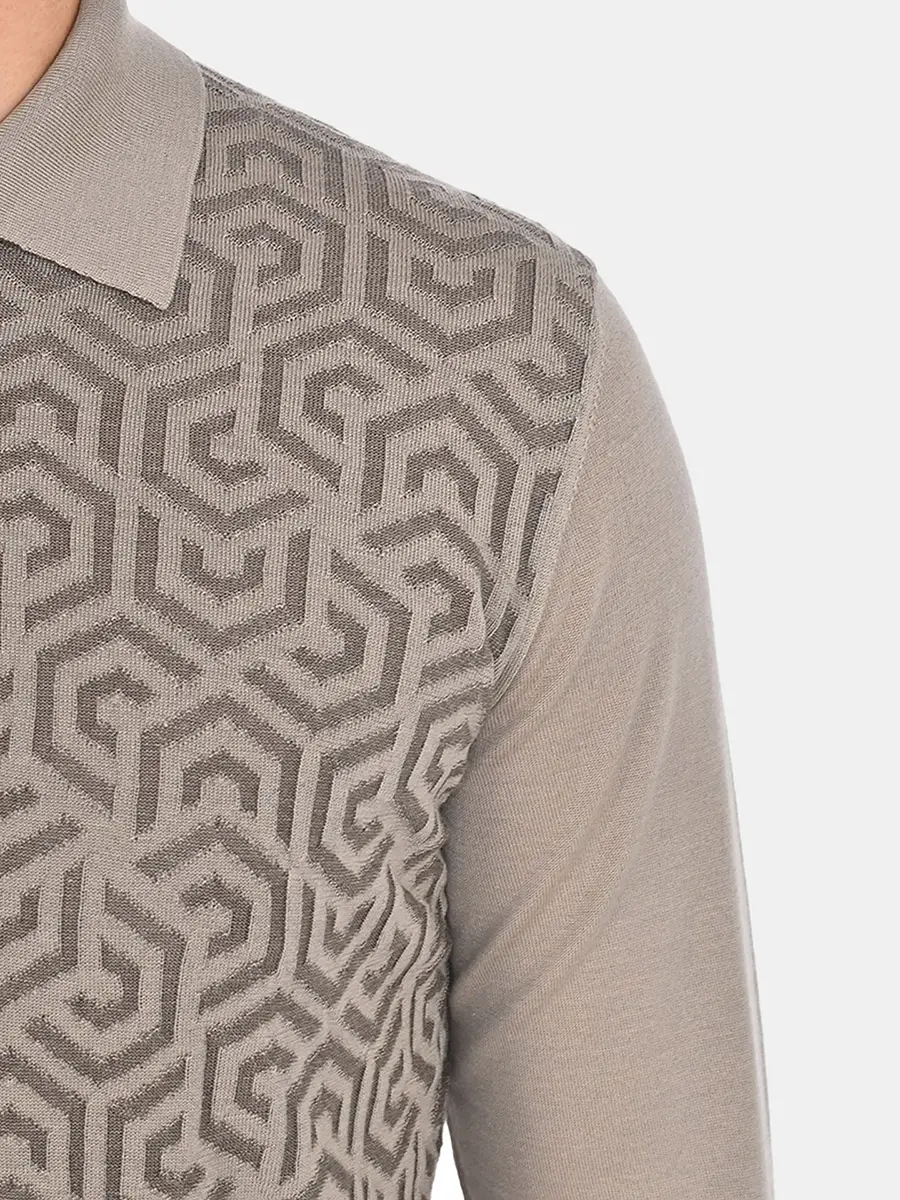 Поло с принтом