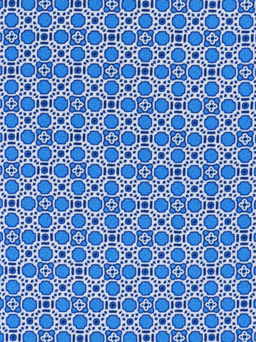 Галстук шелковый с принтом