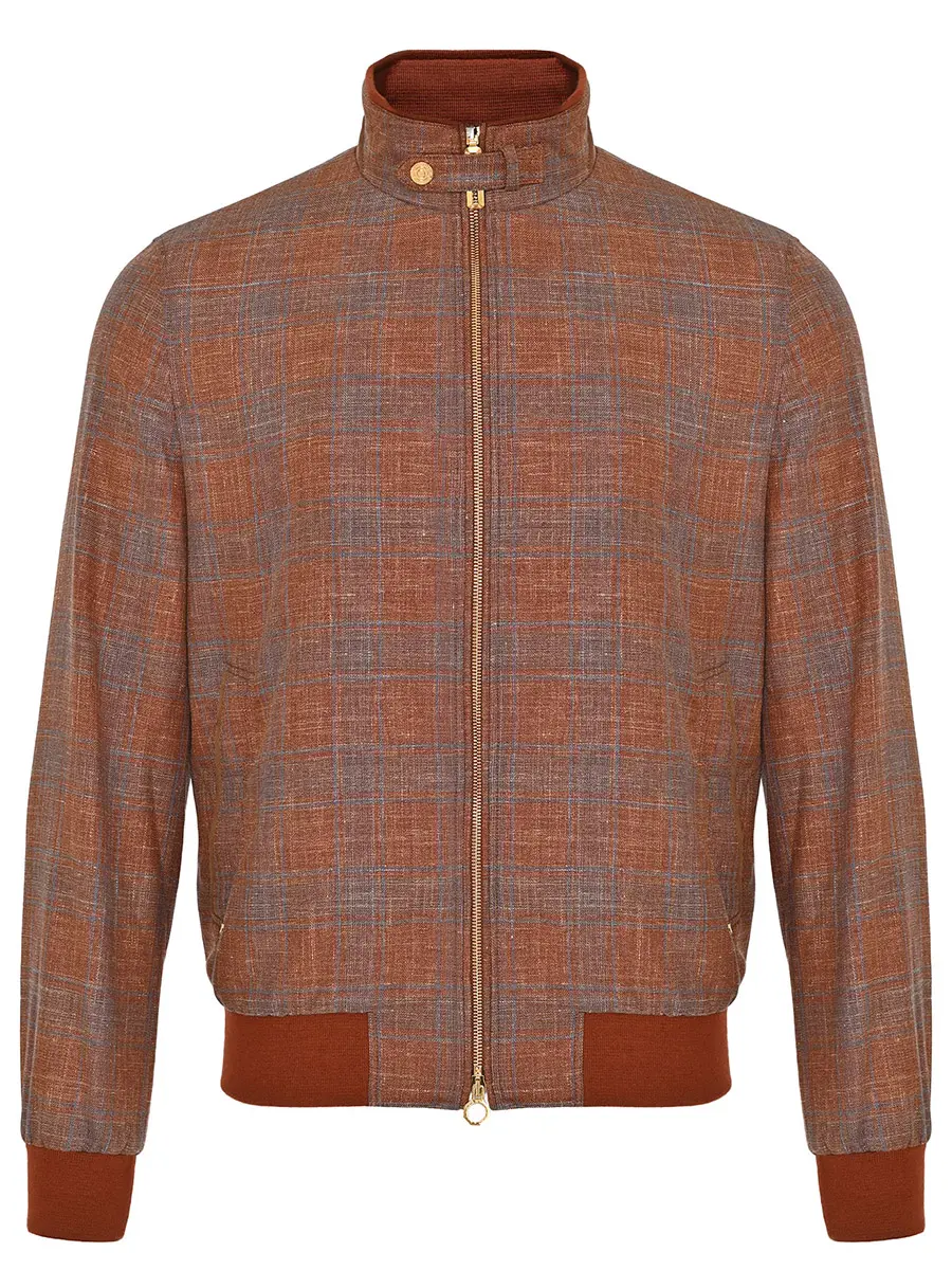 Куртка в клетку