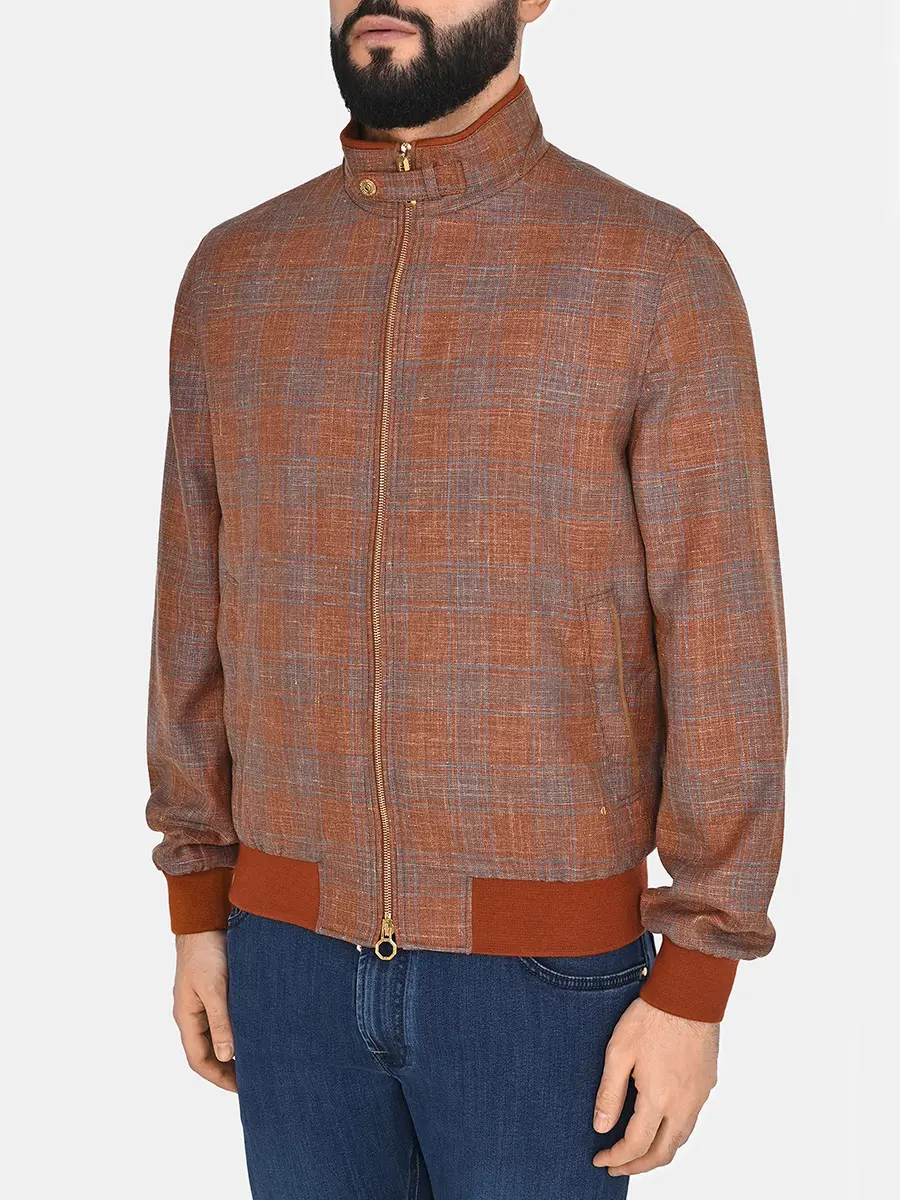 Куртка в клетку