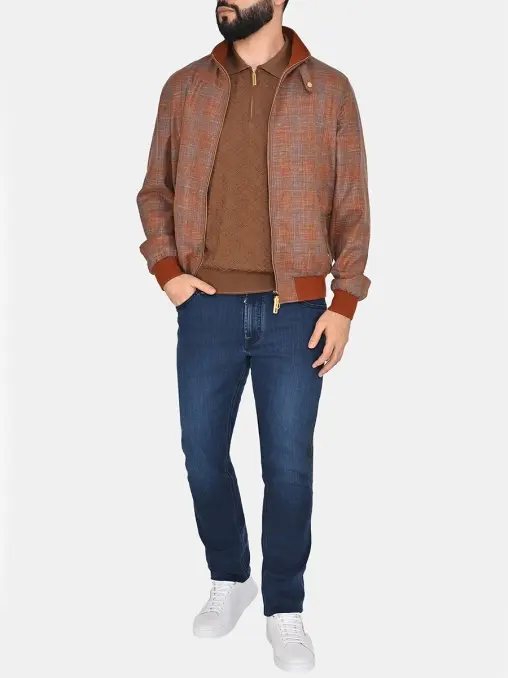 Куртка в клетку STEFANO RICCI