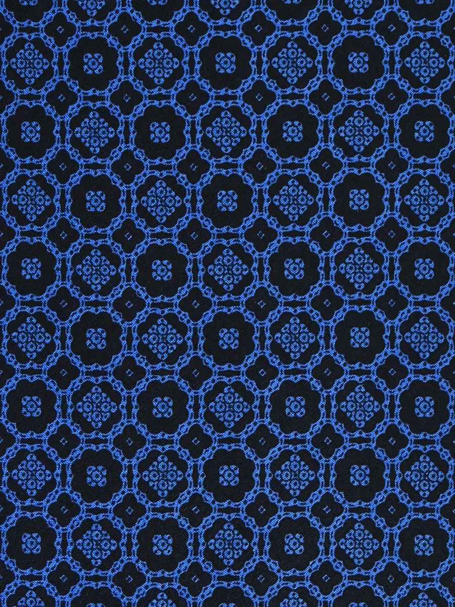 Галстук шелковый с принтом