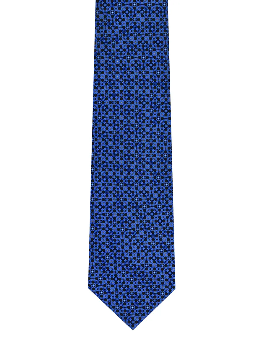 Галстук шелковый с принтом