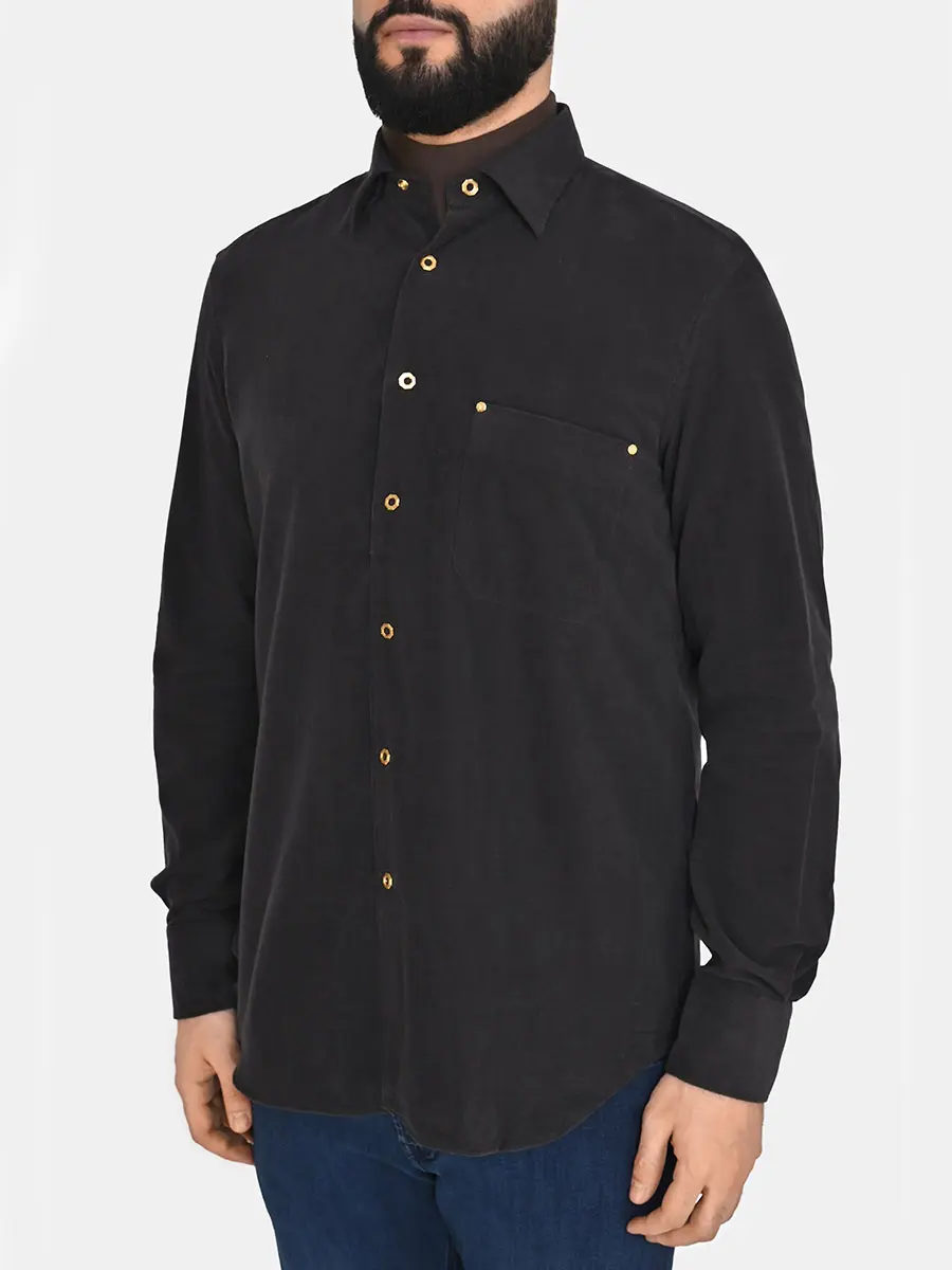 Рубашка вельветовая