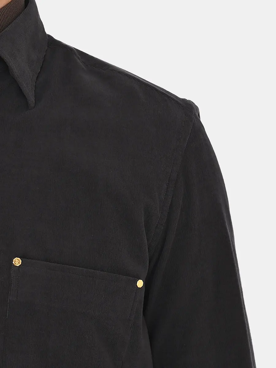 Рубашка вельветовая