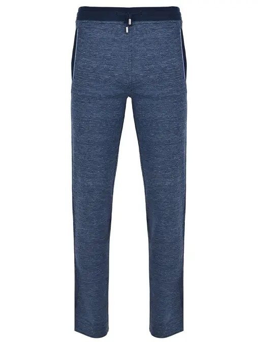 Брюки спортивные из шелка и льна STEFANO RICCI