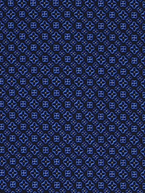 Галстук шелковый с принтом STEFANO RICCI