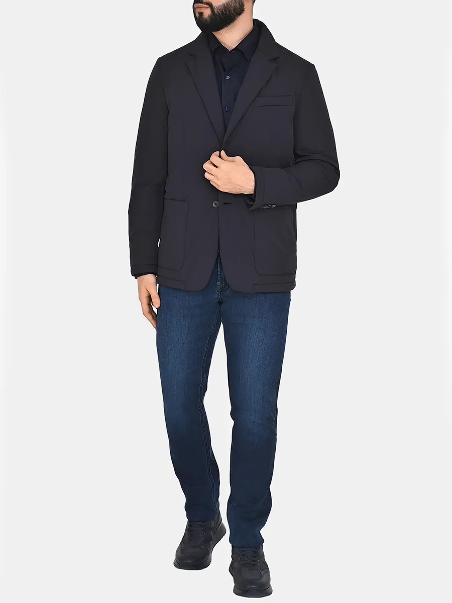 Куртка однотонная