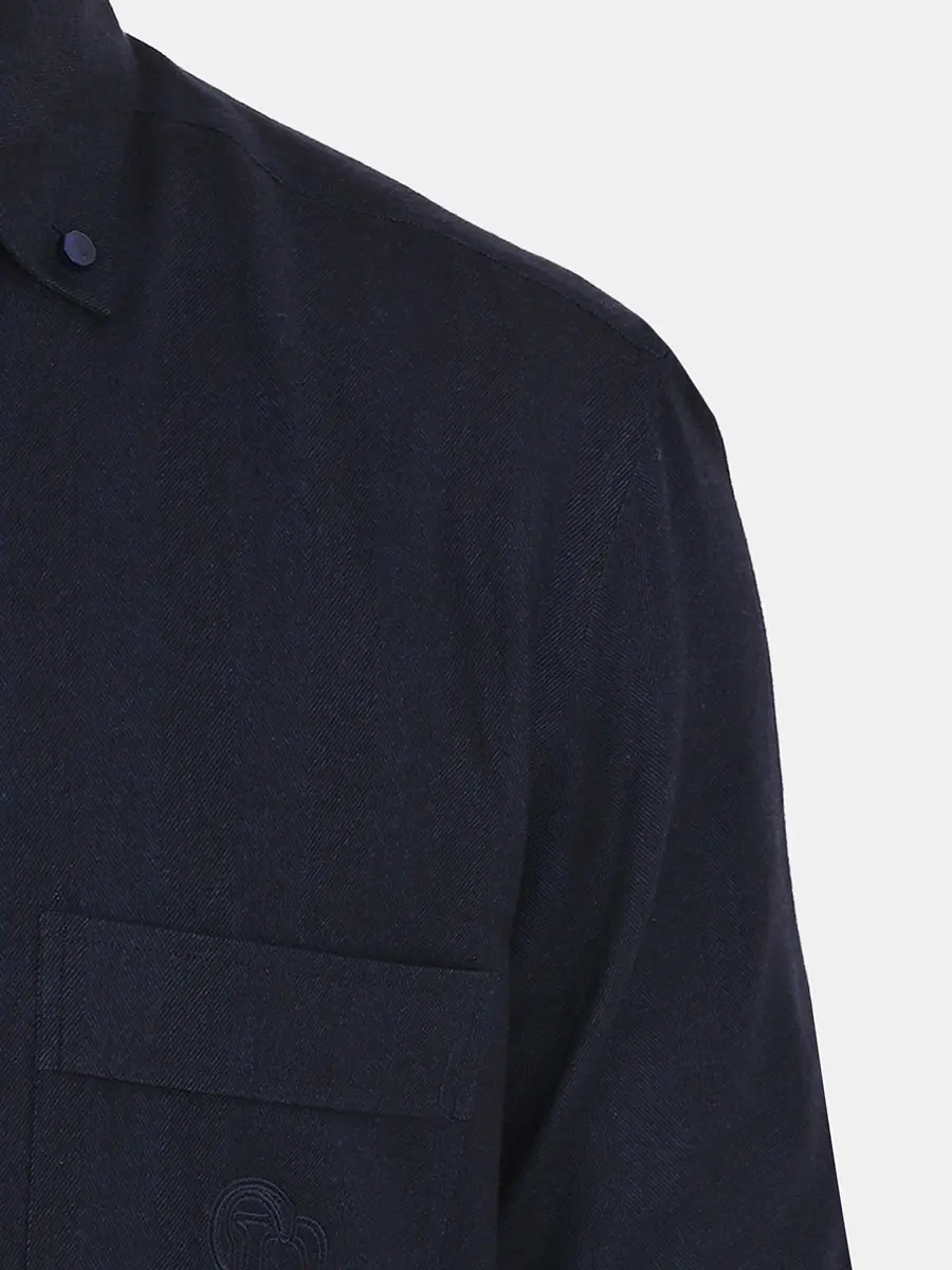 Рубашка однотонная