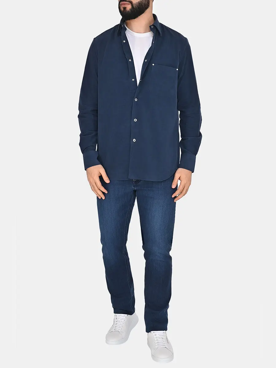 Рубашка вельветовая