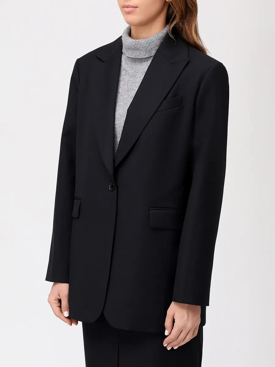 Жакет шерстяной