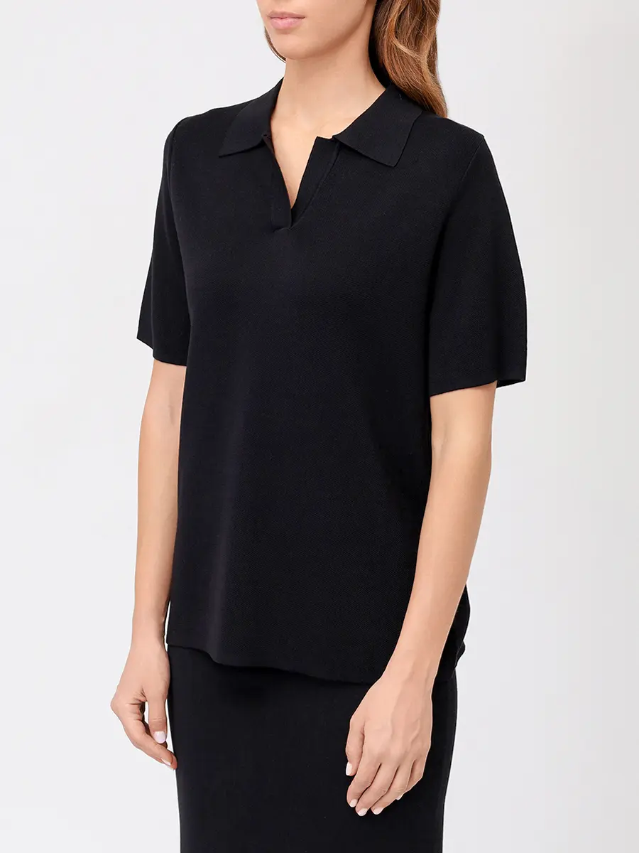 Поло однотонное