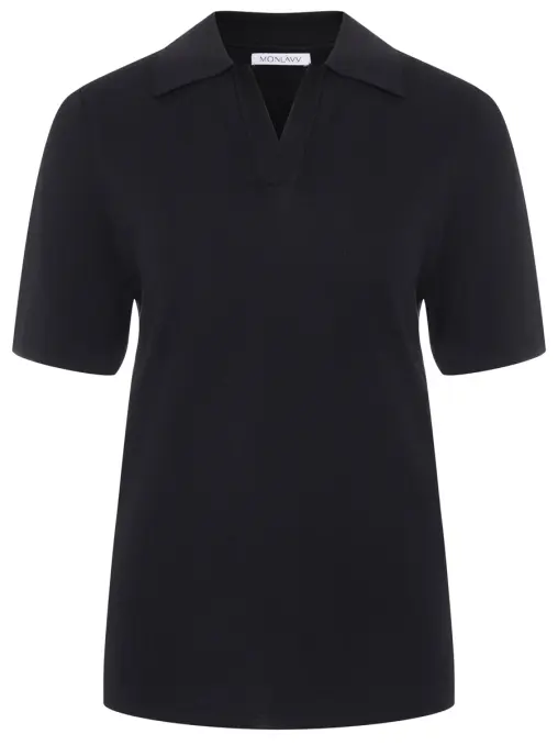 Поло однотонное MONLAVV