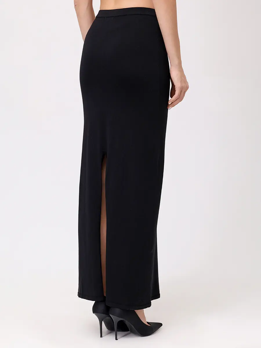 Юбка однотонная