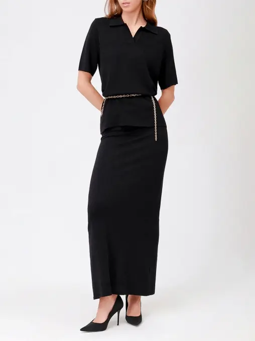 Юбка однотонная MONLAVV