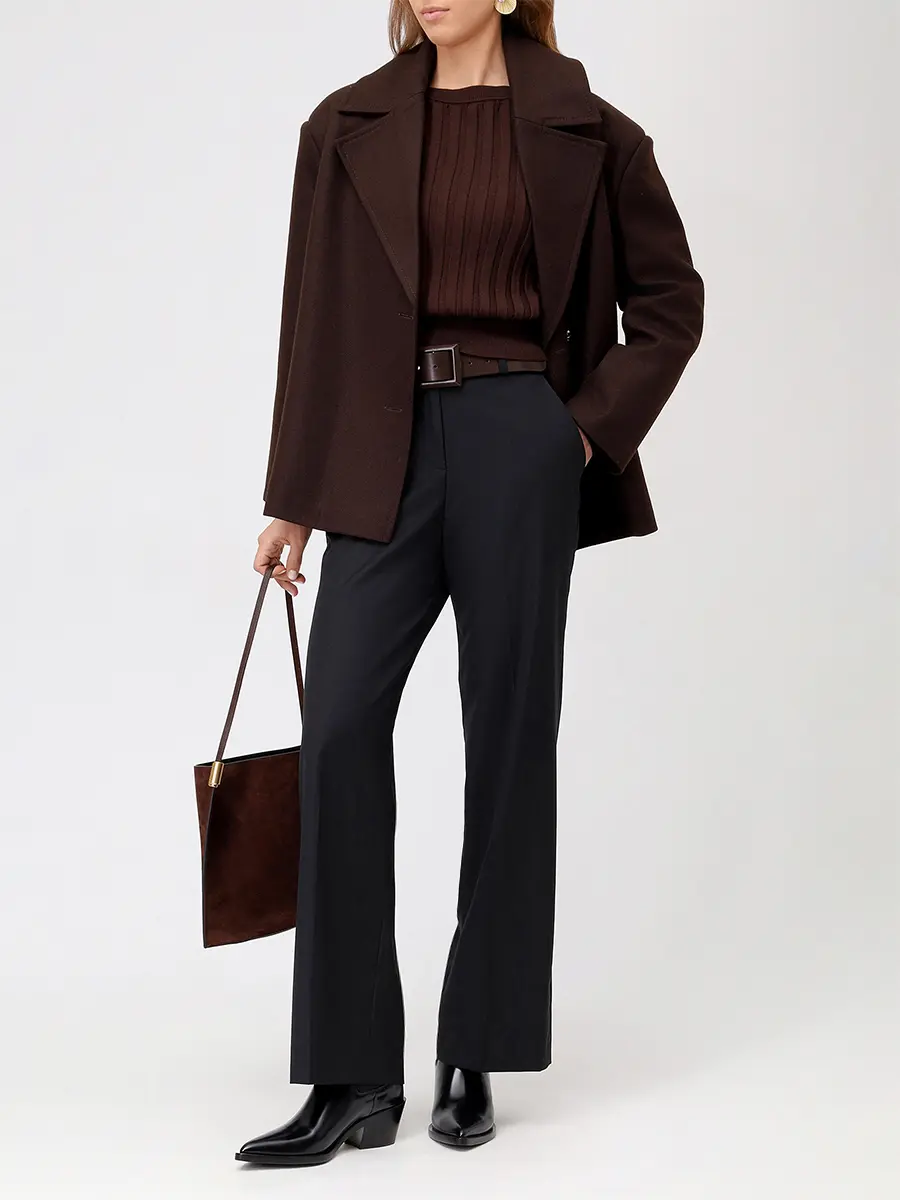 Брюки шерстяные