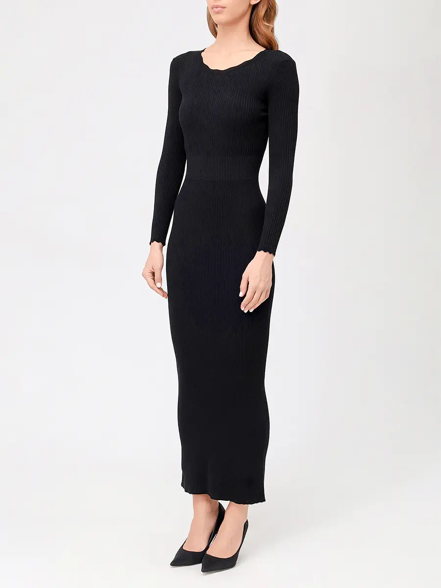 Платье трикотажное