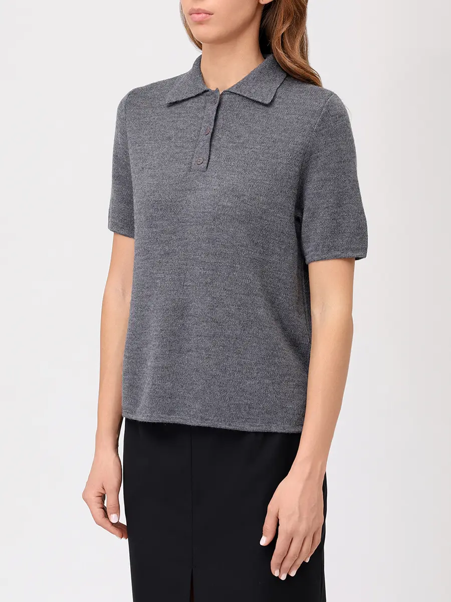 Поло шерстяное